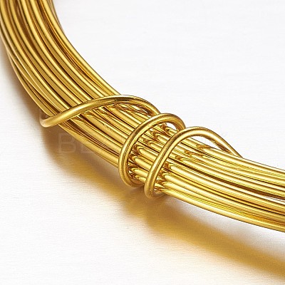 Round Aluminum Craft Wire AW-D009-0.8mm-10m-14-1