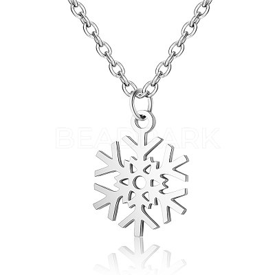 Tarnish Resistant 201 Stainless Steel Pendants Necklaces LS-NJEW-S063-TN194-1-1