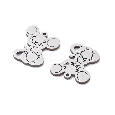 201 Stainless Steel Charms LS-STAS-V001-08-1