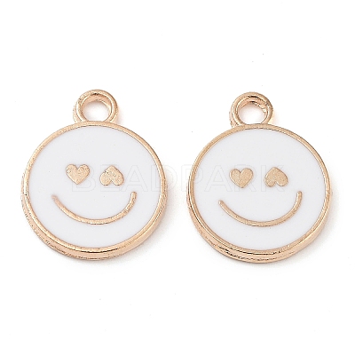 Alloy Enamel Pendants PALLOY-S192-04G-02-1