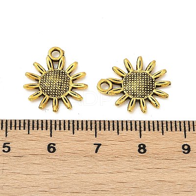 Tibetan Style Alloy Pendant Cabochon Settings LS-GLF1377Y-1