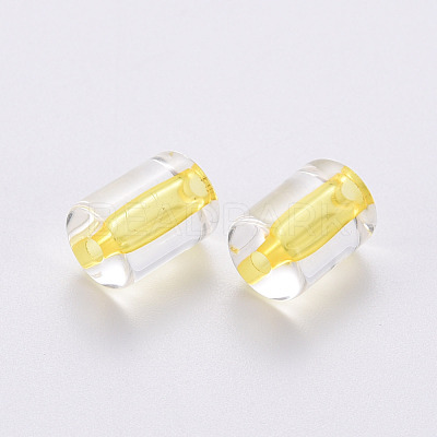 Transparent Acrylic Beads TACR-S154-17A-81-1