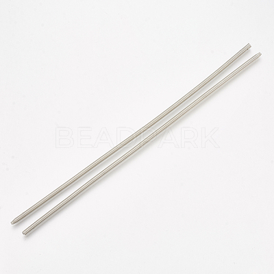 Round Iron French Wire Gimp Wire X-BJEW-T007-03P-NF-1