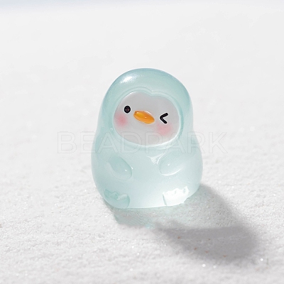 Luminous Resin Penguin Miniature Ornaments PW-WGF8C7A-02-1