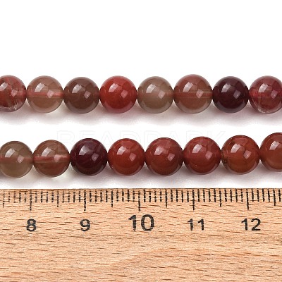 Natural Andesine Feldspar Beads Strands GG-CBA0251-A02-7mm-1