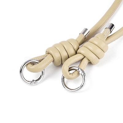 PU Leather & Alloy Phone Hand Strap Chains AJEW-H151-01C-1