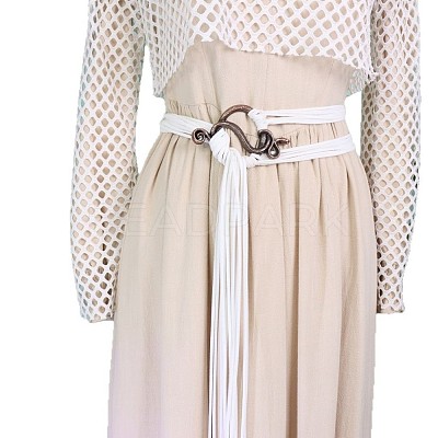 Vintage Faux Suede Cord Multi-layered Long Tassel Belly Chain Belts FS-WG0892A-05-1