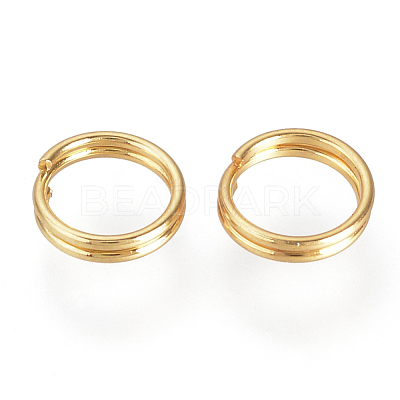 304 Stainless Steel Split Rings X-STAS-Q186-01-6mm-G-1