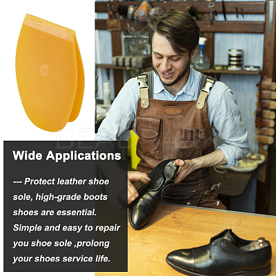 Rubber Shoe Repair Material for Leather Shoes & Boots DIY-WH0430-024A-1