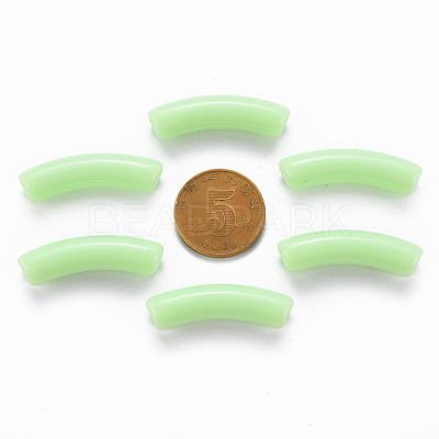 Opaque Acrylic Beads MACR-S372-002B-S028-1
