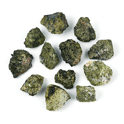 Natural Epidote Display Decorations G-N347-11D-1