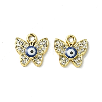 UV Plating Alloy Enamel Pendants FIND-B039-01G-03-1