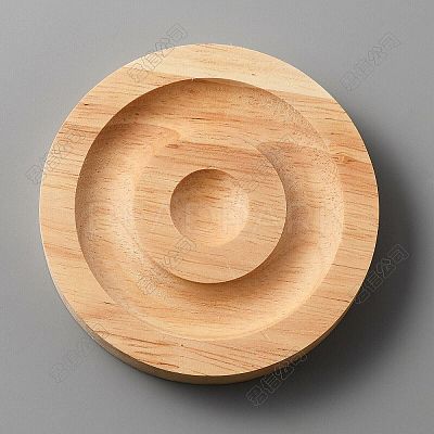 Wood Jewelry Display Tray Rack Organizer AJEW-WH0329-08C-1