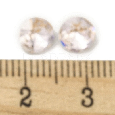 Glass Rhinestone Cabochons RGLA-L029-13B-508-1