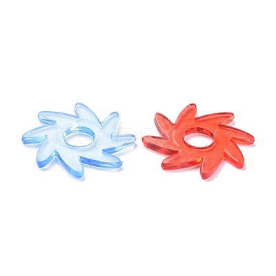 Transparent Acrylic Beads PL878Y-1