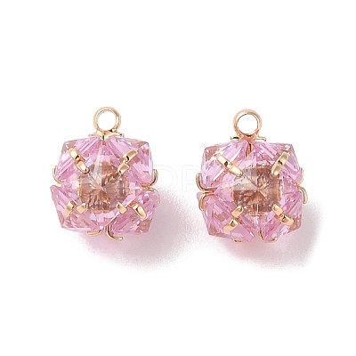Glass Charms KK-B100-50G-01-1