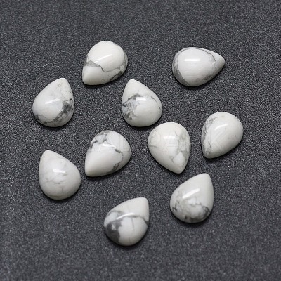 Natural Howlite Cabochons X-G-O175-22-26-1