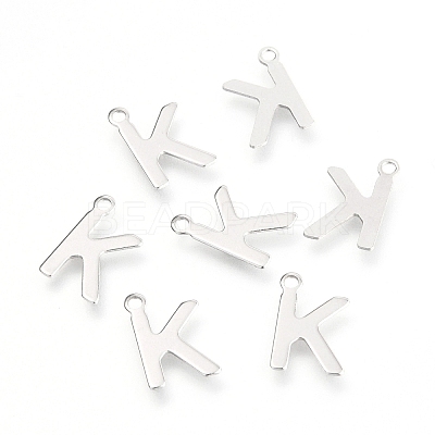 Non-Tarnish 201 Stainless Steel Charms X-STAS-C021-06P-K-1