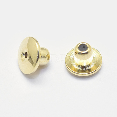 Long-Lasting Plated Brass Ear Nuts KK-K193-150G-NF-1
