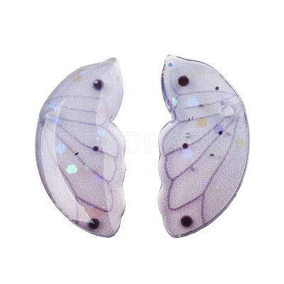 Transparent Epoxy Resin Cabochons CRES-T016-014-1