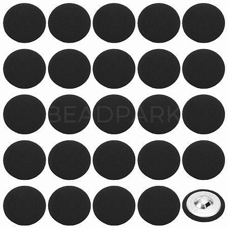   50Pcs Cloth Shank Buttons BUTT-PH0001-27A-1