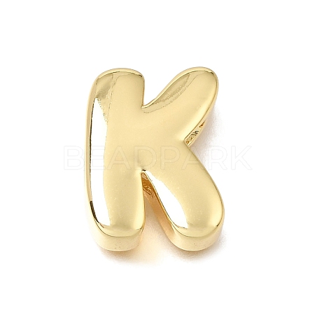 Brass Slide Charms KK-E802-33G-K-1