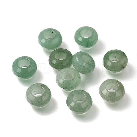 Natural Green Aventurine European Beads GG-NH0003-A18-1