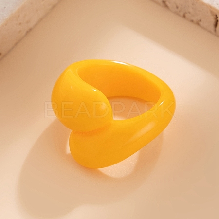 Resin Finger Rings for Women PW-WGFA8AA-06-1