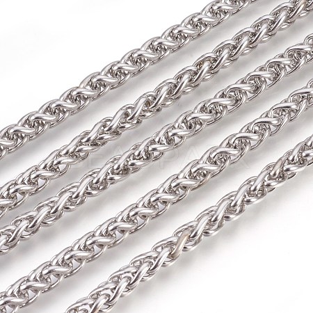 Tarnish Resistant 304 Stainless Steel Wheat Chains CHS-L017-21C-1