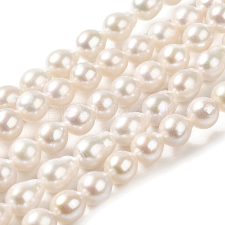 Natural Cultured Freshwater Pearl Beads Strands PEAR-E016-012-1