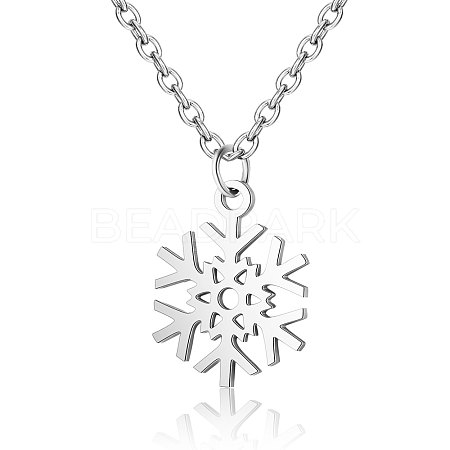Tarnish Resistant 201 Stainless Steel Pendants Necklaces LS-NJEW-S063-TN194-1-1