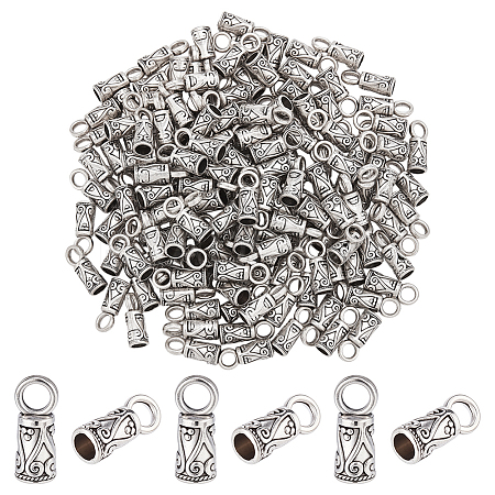 150Pcs Tibetan Style Zinc Alloy Cord End FIND-WR0012-60-1