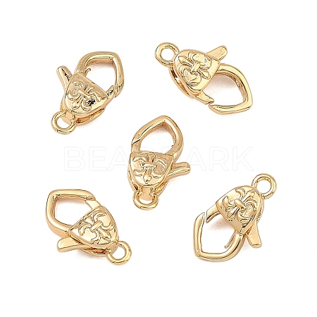 SHEGRACE Brass Lobster Claw Clasps XGRQ58684-765G-1