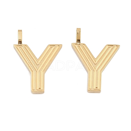 304 Stainless Steel Charms STAS-L022-589Y-1