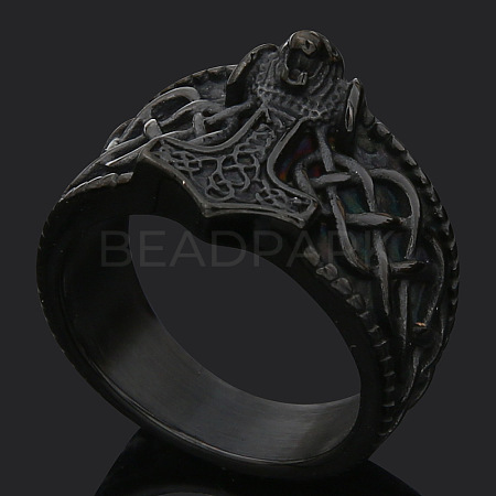 Viking 304 Stainless Steel Finger Rings for Men FS-WGB3F16-11-1