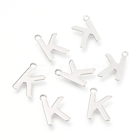 Non-Tarnish 201 Stainless Steel Charms X-STAS-C021-06P-K-1