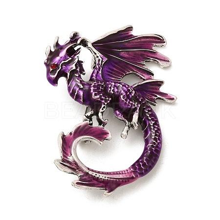 Dragon Enamel Pin Brooches JEWB-F027-03-1