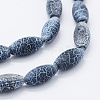 Natural Weathered Agate Beads Strands X-G-K261-08A-3