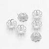 Tibetan Style Fancy Bead Caps TIBEB-E017-S-2