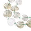 Natural Green Quartz Carved Beads Strands G-H339-A05-01-4
