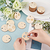 Wood Earring Display Card with Hanging Hole DIY-WH0320-20H-3