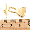 Brass Toggle Clasps KK-A223-21G-6