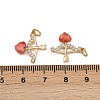 Brass Pendants ZIRC-L070-67G-1-3