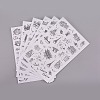 Plastic Decorations Stickers DIY-E009-G01-2