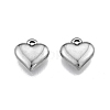 Non-Tarnish 201 Stainless Steel Charms STAS-N099-03A-1