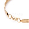 304 Stainless Steel Choker Necklaces and Bangles Jewelry Sets SJEW-L144-A01-G-6