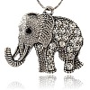 Tibetan Style Alloy Rhinestone Big Pendants LS-ALRI-L048-01AS-1