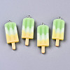 Rainbow Resin Pendants CRES-S359-30B-1