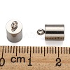 Tarnish Resistant 304 Stainless Steel Cord Ends X-STAS-M250-06-3