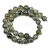 Natural Prehnite Beads Strands G-P322-48-8mm-7
